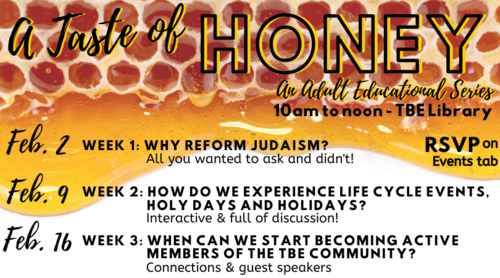 Banner Image for A Taste of Honey - An Adult Educational Series